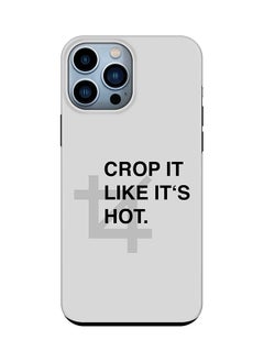Tough Pro Case for iPhone 15 Pro Max Dual Layer Hybrid PC TPU Customized Mobile Cover Matte Finish Phone Case - Crop It