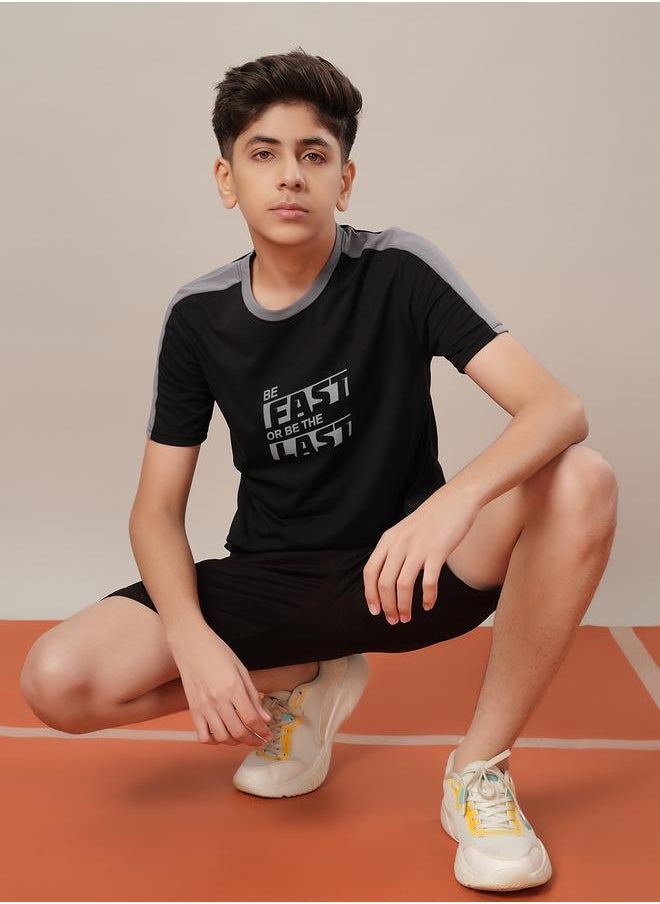 Technosport Technosport Color Block Short Sleeve Regular Fit T-Shirt  - Image 5