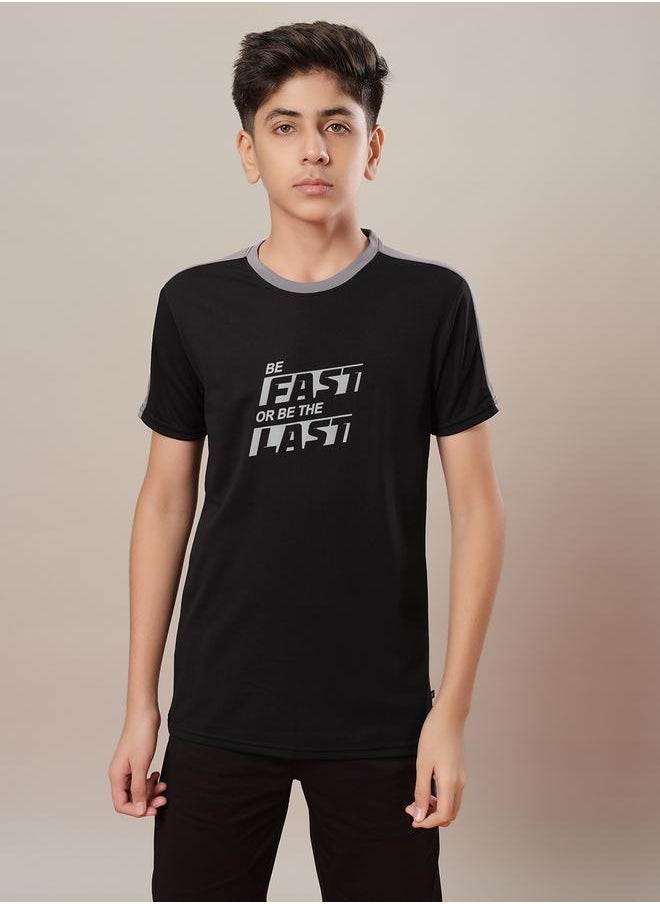 Technosport Technosport Color Block Short Sleeve Regular Fit T-Shirt  - Image 1