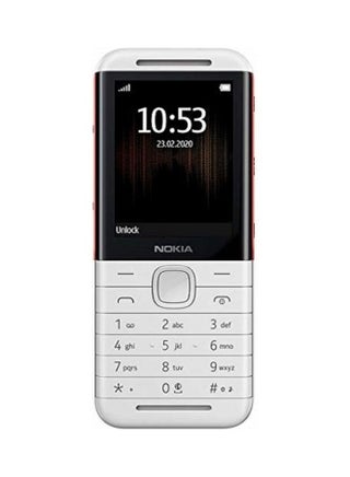 5310 أبيض أحمر موبايل 4G - view 2