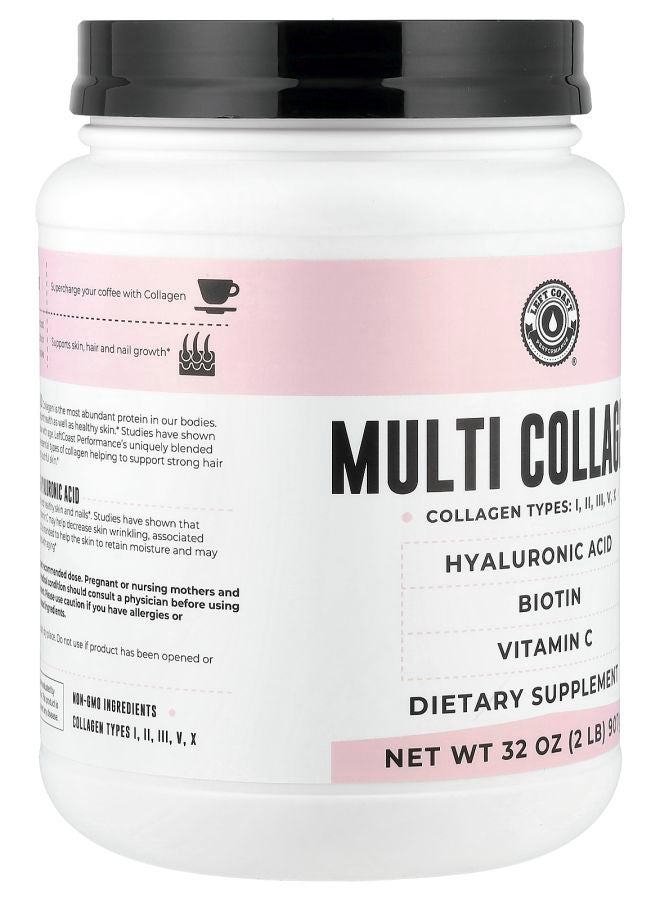 Left Coast Performance Multi Collagen 32 oz (907 g)  - Image 2