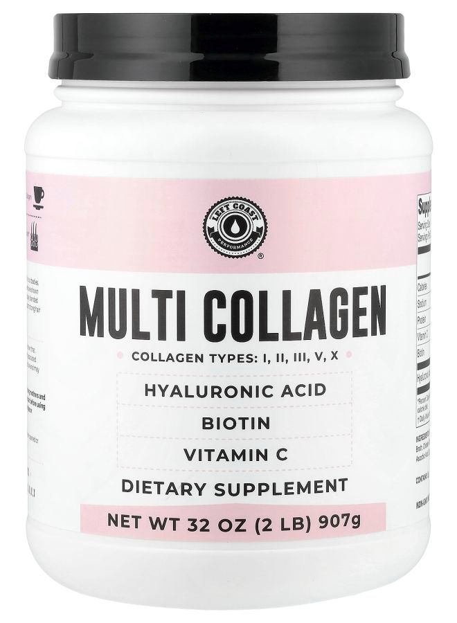 Left Coast Performance Multi Collagen 32 oz (907 g)  - Image 1