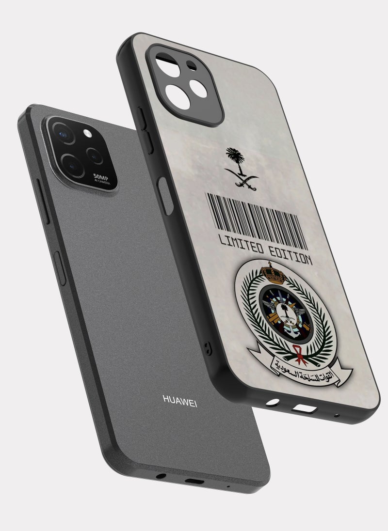 بكسلات كفر هواوي واي 61 القوات المسلحة السعودية رمادي - Image 2