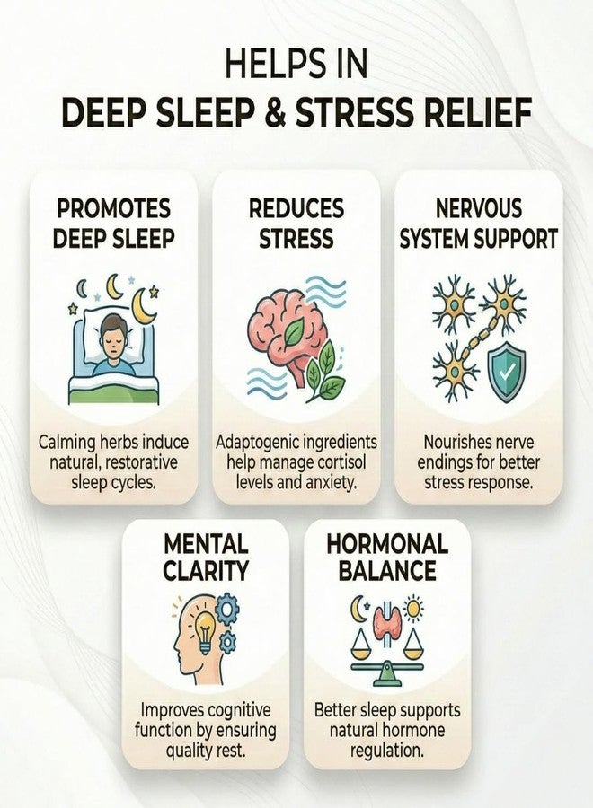 Ved Sanjeevani, Sleep-Inducing Stress Relief Nabhi Oil | For Relaxation & Sleep Quality | With Herbal Aromatherapy | 30 ml - Image 2