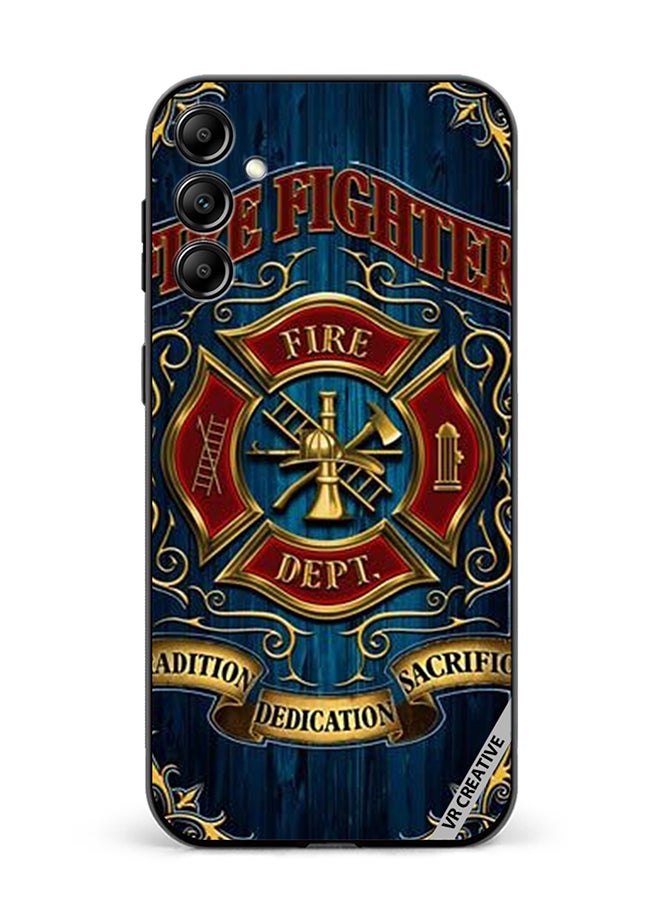 VR CREATIVE Protective Case Cover For Samsung Galaxy A15 5G/A15 Fire Fighter Design Multicolour - Image 1