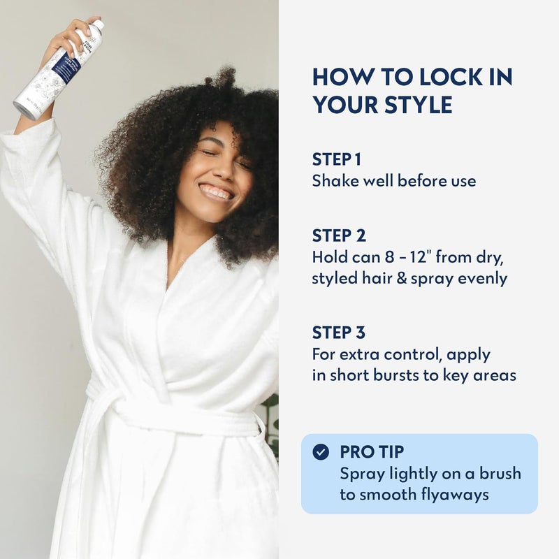 No nothing Very Sensitive Super Strong Hairspray - Fragrance Free Extra Strong Styling and Finishing Spray - Unscented Hair Spray, Hypoallergenic 9.0 oz (Super Strong Hairspray) - Image 5
