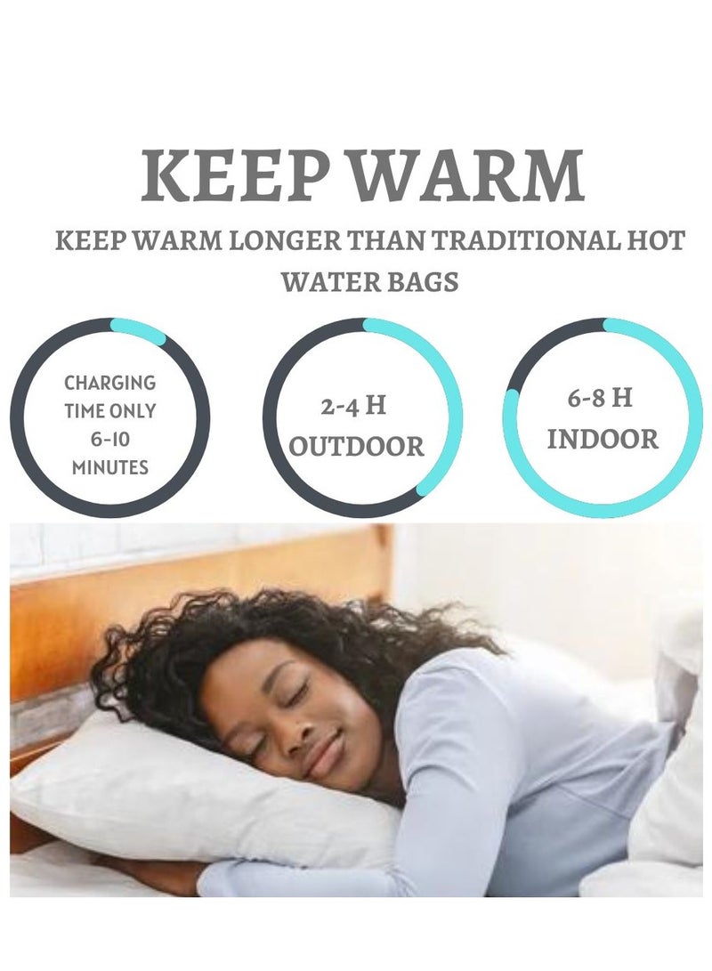 Generic Electric Hot Water Bag for Pain Relief Heating Pad Hot Water Pillow for Neck Back Muscle Ache and Massage - Image 2