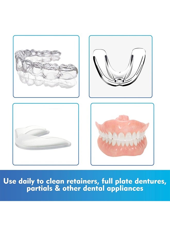 ORALHOE Aligners  Clean  Aligner & Retainer Cleaner Dental Appliance Cleaner - Denture Cleaning Foam Aligner Retainer Cleaning Foam for Night Mouth Guard False Teeth Cleaning -60ml - Image 4