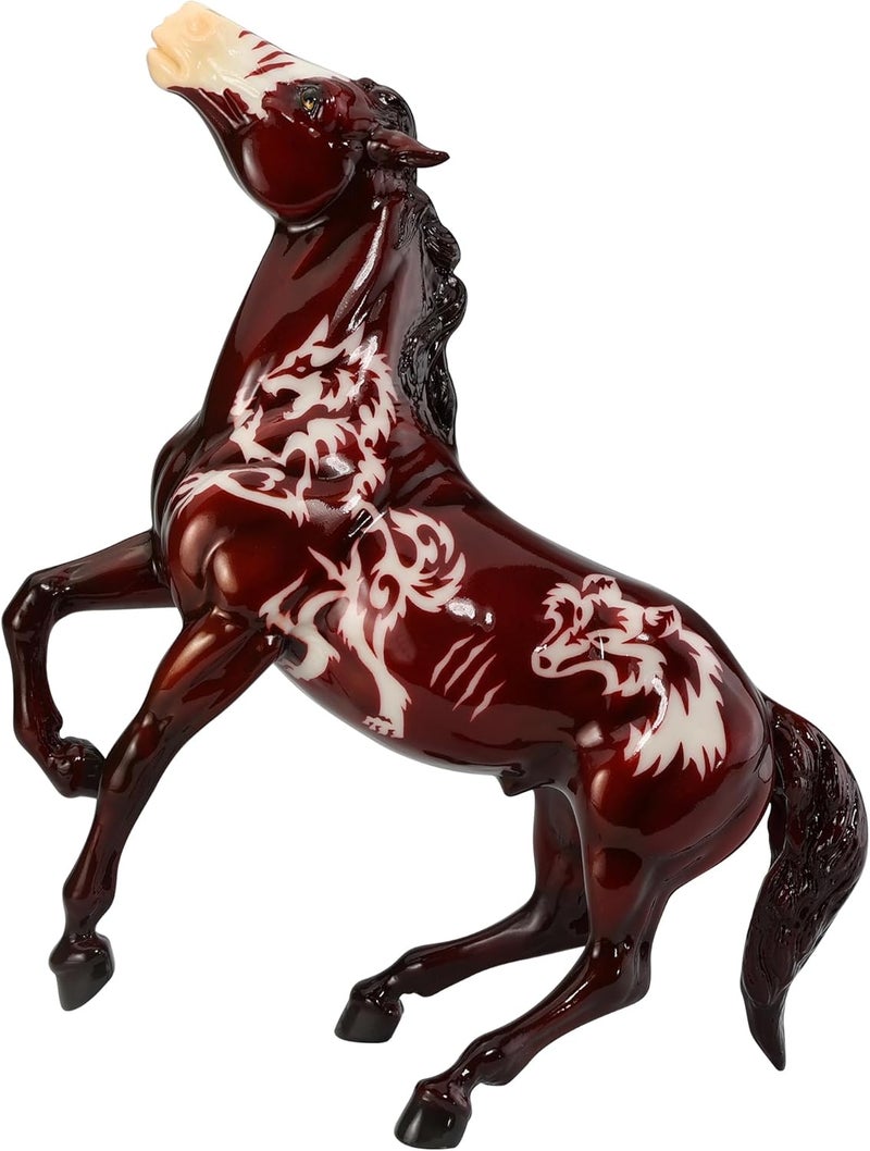 Breyer حصان هالوين بيوولف 2024 من سلسلة بريير التقليدية - تمثال حصان يتوهج في الظلام نموذج BTR10118 - Image 1