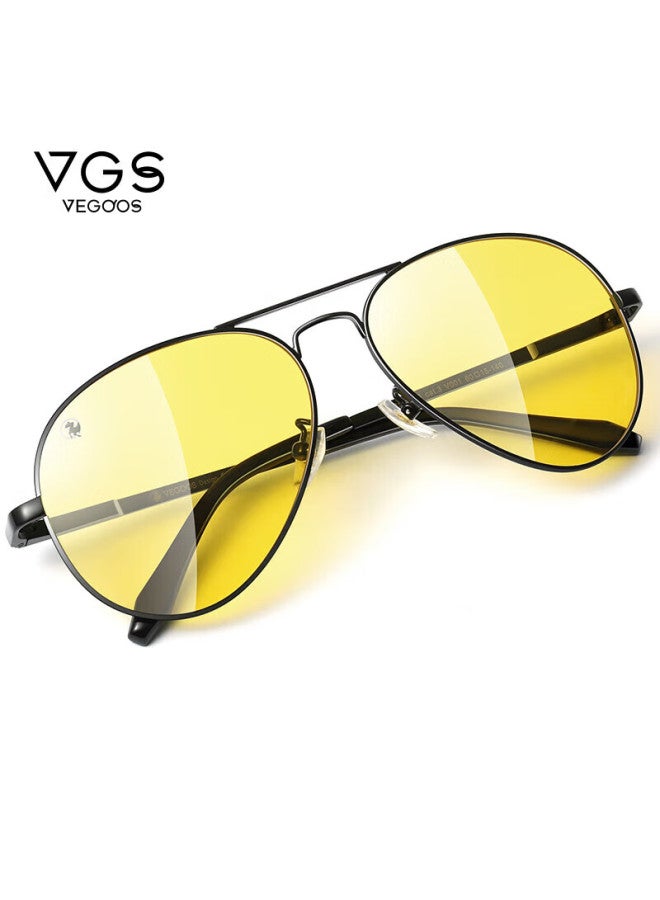 VEGOOS نظارات شمسية مستقطبة عالية الوضوح من Vegoos للرجال ليلاً ونهاراً، نظارات الرؤية الليلية الضوئية، نظارات شمسية مخصصة للقيادة - Image 4
