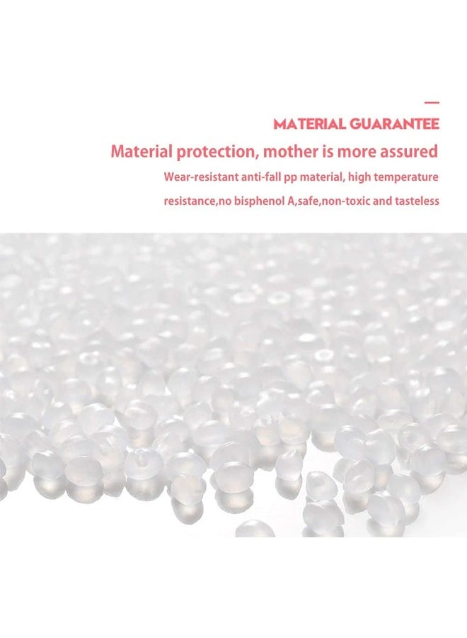 شواي حافظة اللهاية، عبوة من 5 قطع من حافظات اللهاية الشفافة، وعلبة حامل اللهاية للأطفال، وعلبة تخزين اللهاية، وحافظة آمنة خالية من مادة BPA - Image 4