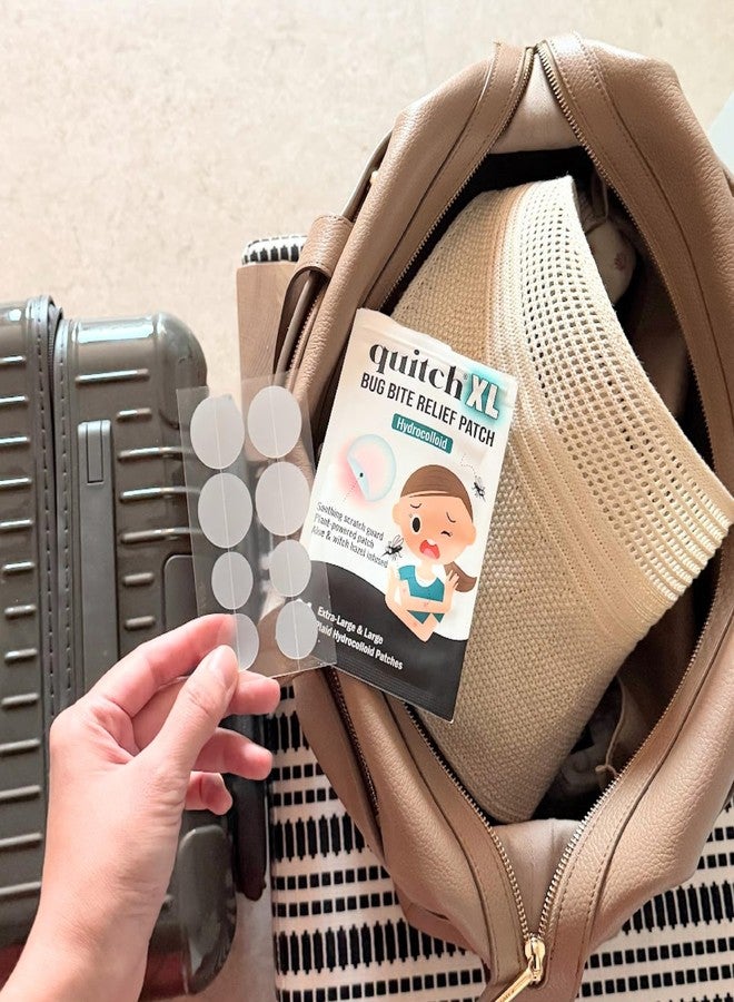 quitch XL Mosquito Bite Itch Relief Patch Kids, Insect Bite Patch, Summer Travel Essentials, Mosquito Anti Itch Cream Alternative, Summer Camp Essentials Itch Relief, Camping Essential - Image 4
