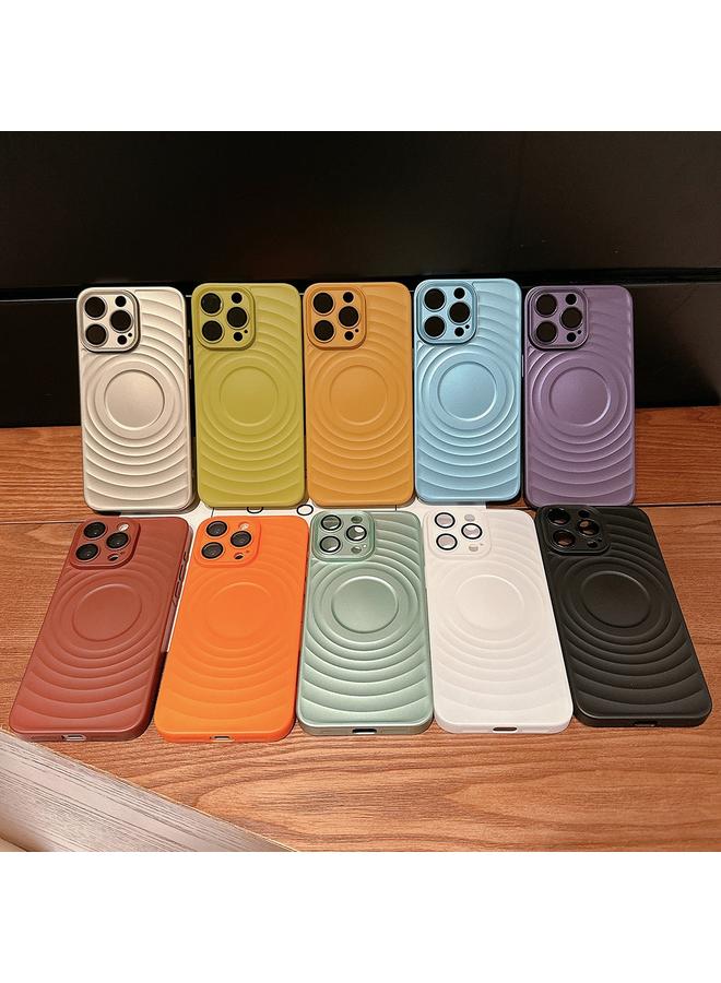 S-TOP Case For iPhone 13 Pro Max Wave Texture PC Shockproof Phone Case - Image 2