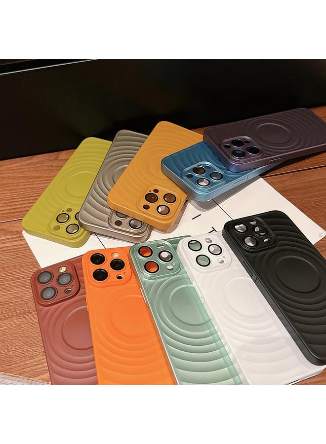 S-TOP Case For iPhone 13 Pro Max Wave Texture PC Shockproof Phone Case - Image 3