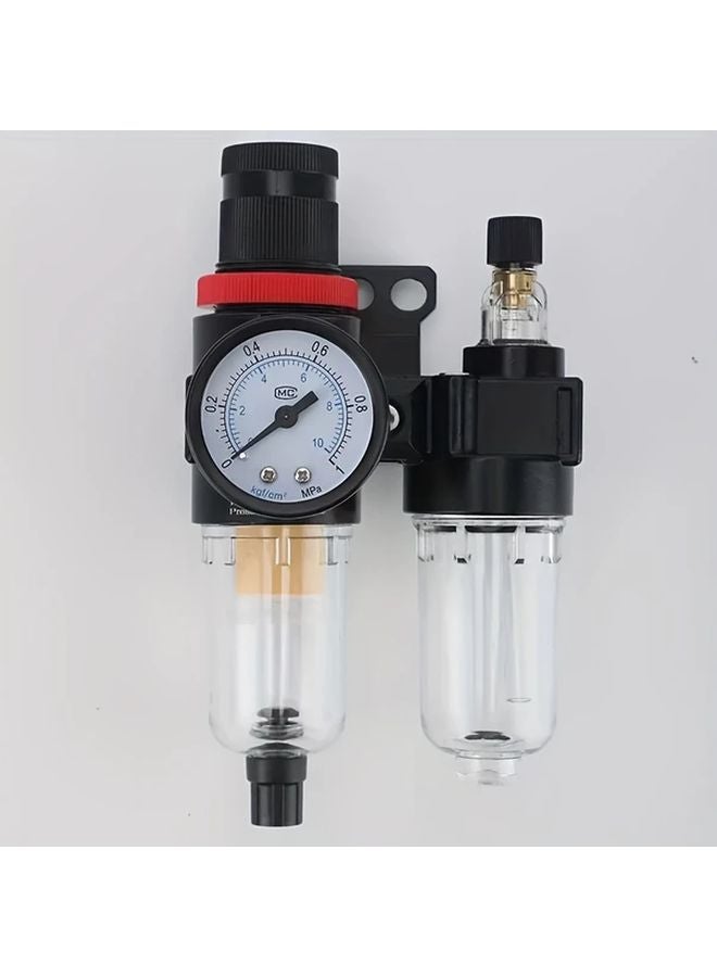 AFC 2000 Air Compressor Filter Regulator Kit With Gauge And Lubricator Cup - Image 2