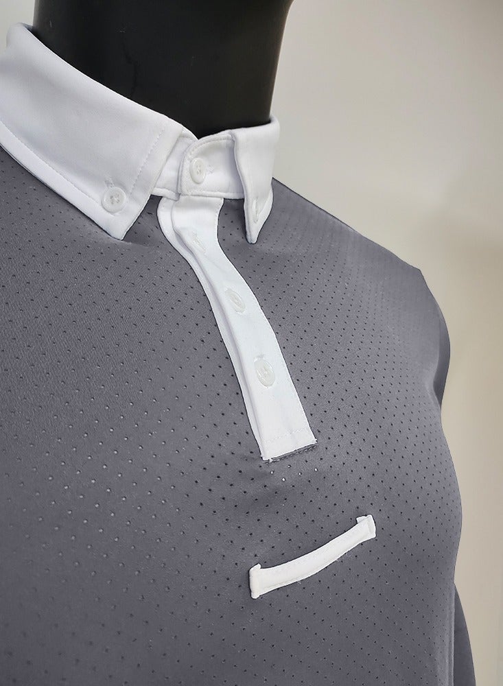 general Equestrian Shirts Longsleeve Riding Top Men - Image 3