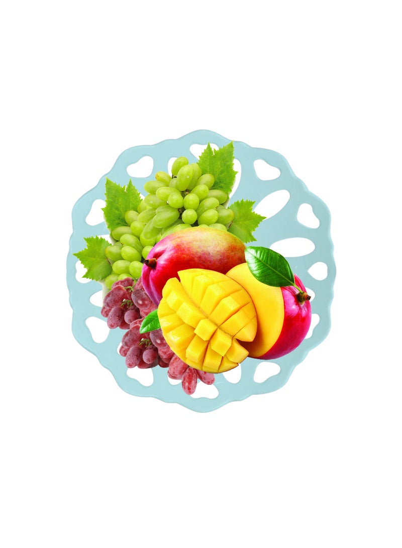 AIWANTO Nordic Style Metal Fruit Basket Decorated Metal Storage  - Image 4