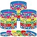 RoundFunny 30 Pcs Hero Party Favor Silicone Bracelets Piata Fillers for Kids Classroom Prizes Carnival Goodie Bag Stuffers Goodie Rewards Hero Theme Birthday Party Supplies Decorations Gifts - Image 2