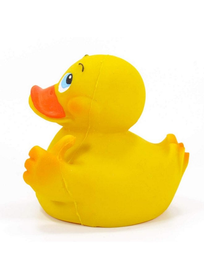 LANCO OK Thumbs Up Rubber Duck Bath Toy | All Natural, Organic, Eco Friendly, Squeaker | Imported from Barcelona, Spain - Image 3