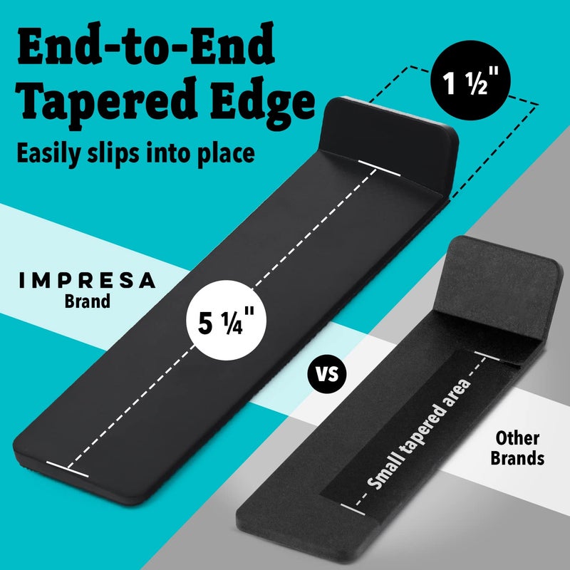 IMPRESA Guitar Floating Tremolo Bridge Shim - Fast String Changes & Floating Tremolo Block - Bridge Block & Support Tool - Intonation Tool for Electric Guitar - Pack of 2 - Image 4