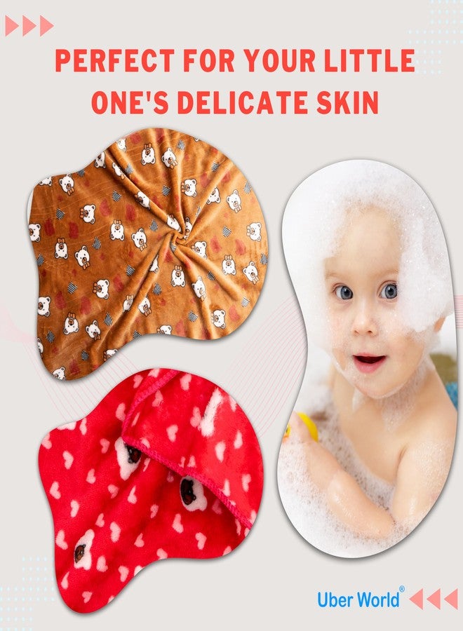 Uber World Baby Towels for Newborns | Baby Wrapper for New Born | Baby Towels for 0 to 2 Years | Baby Wrapper for New Born | Baby Bath Towels (2) - Image 4