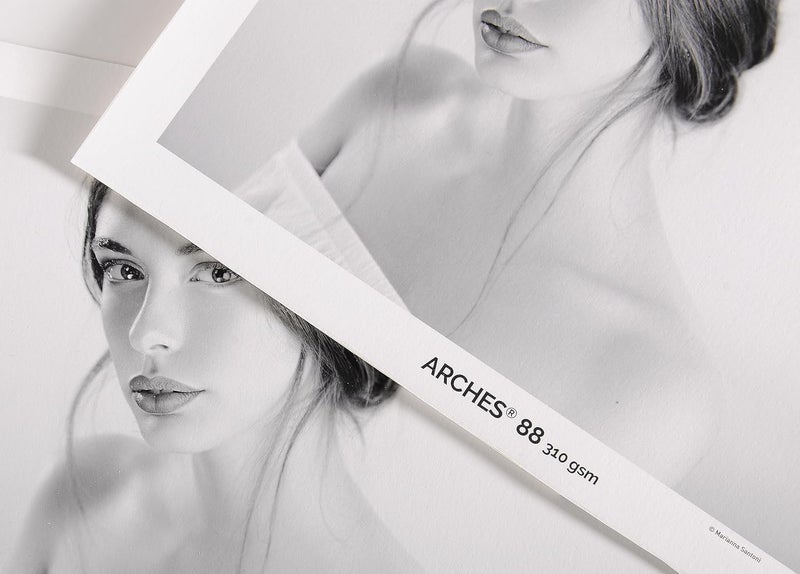 CANSON Canson Infinity Arches 88 Ultra Smooth Pure White Matte Inkjet Paper 310gsm 11 x 17 25 Sheets  - Image 4