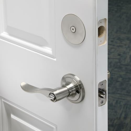 Prime-Line U 9515 Steel Door Hole Cover Plate, Gray (Single Pack) - Image 3
