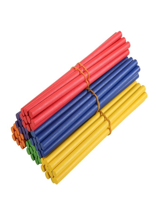 TDOCK 60 Pcs Rhythm Sticks for Kids Bulk, Wood Music Lummi Sticks, 6 Colors - Image 3