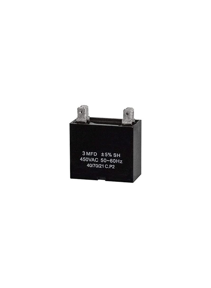 Burst Proof High Quality 2 Pin Round Capacitor with Aluminium Housing for AC Motor Compressor  - Image 1