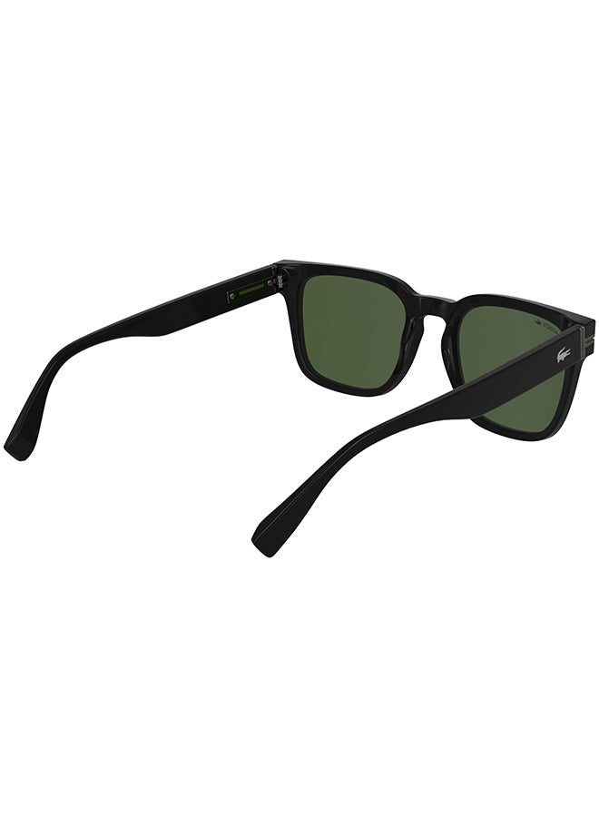 LACOSTE نظارات شمسية لاكوست كاملة الإطار من الأسيتات L6065S 5420 (001) سوداء - Image 4