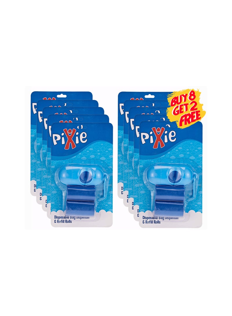 Pixie - Dispenser Bag & Refill (Blue) (Buy 8 Get 2 Free) - Image 5