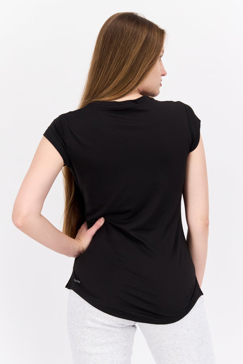 PUMA Women Sportswear Fit Training Top, Black  - Image 4