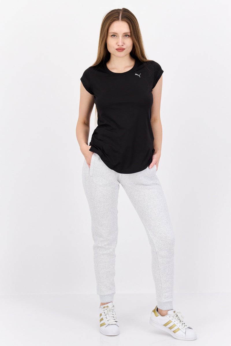 PUMA Women Sportswear Fit Training Top, Black  - Image 2