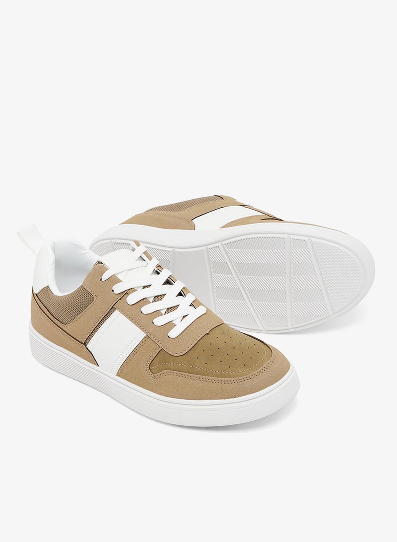 Seventy Five Casual Webbing Loop Detail Low Top Sneakers - Image 3