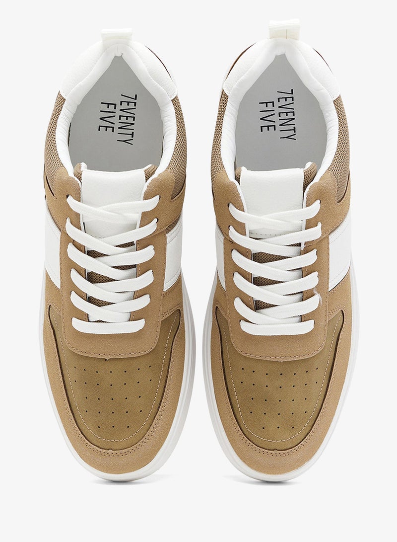 Seventy Five Casual Webbing Loop Detail Low Top Sneakers - Image 4