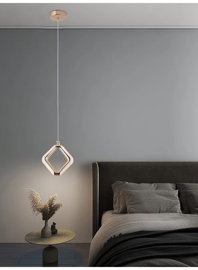 Best Power Modern LED Pendant Lamp 9893-1  – 7W, 3 Light Modes, 10cm Base, 180cm Adjustable Cord – Stylish Hanging Light for Dining, Kitchen & Living Rooms - Image 1