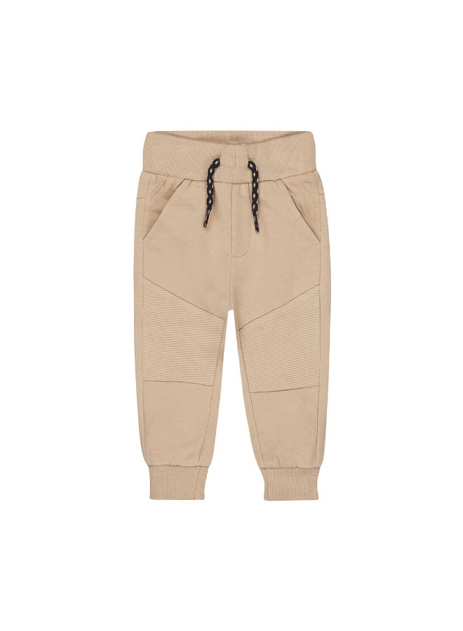 Dirkje boys' trousers taupe knee pads - Image 1