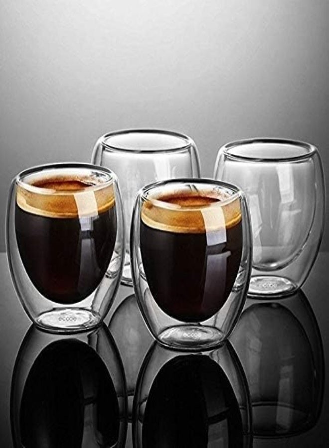 AKDC Vodvo Double Walled Espresso Glasses (Set Of 6 Pieces, 80Ml/2.7Oz) - Image 1