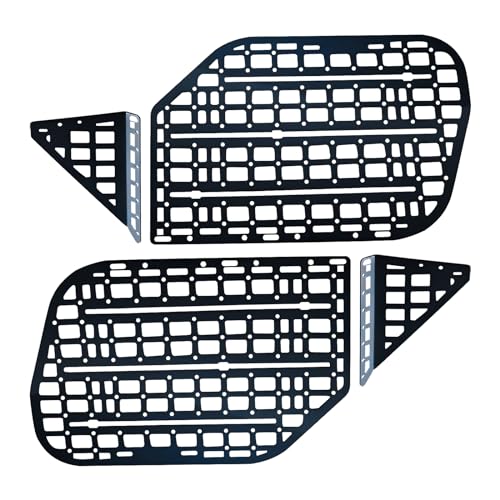 WANGDUOYU Modular Storage Panel System Rear Window Molle Panel Interior Cargo Rack Compatible with 2010-2024 Toyota 4Runner - Image 4