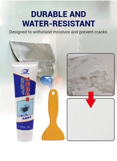 Generic Wall Repair Paste - Quick Fix for Cracks and Holes, Waterproof and Durable, Ideal for Indoor and Outdoor Walls  - Image 1
