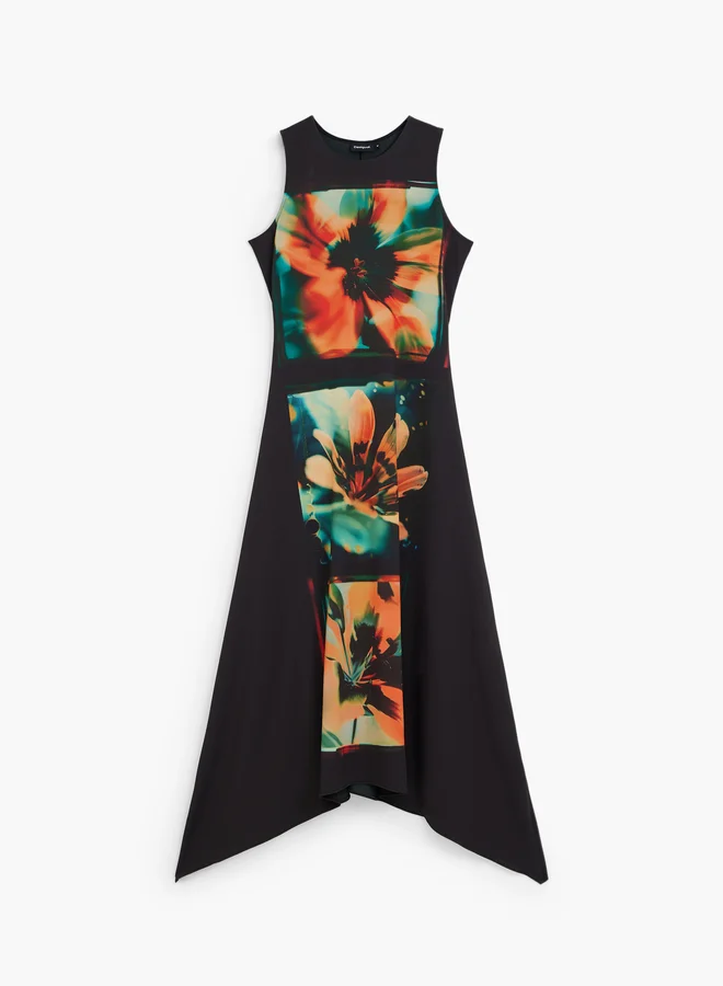 DESIGUAL Floral Print Dress