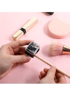 GNAFOTU 4 Pcs Eyeliner Sharpener Dual Makeup Sharpeners Cosmetic Tools Compact Makeup Sharpening Device for Eyeliner Lip Liner Pencils  - Image 2