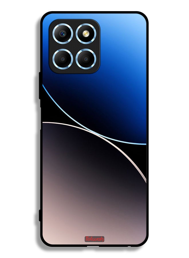 Tolwak Honor X6 Protective Case Cover Curve Lines Pattern - Image 2
