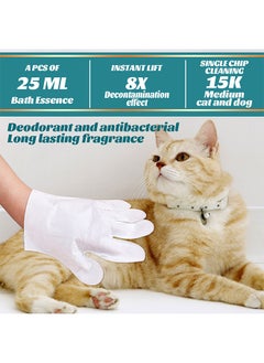 10PCS Disposable Pet Cleaning Deodorizing Bath Wipes For Dogs And Cats Puppy Kitten Grooming Wet Wipes Gloves To Nourish And Smooth Fur Daily Care Outdoor Travel No Rinse - pzsku/Z010EEE645B76EC120D24Z/45/_/1702522029/9e5d9763-0209-4abe-8d69-3e53c380333c