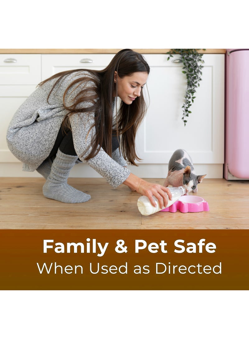 في2 مزيل بقع وروائح الحيوانات الأليفة 5 لتر + عبوة رش - Image 5