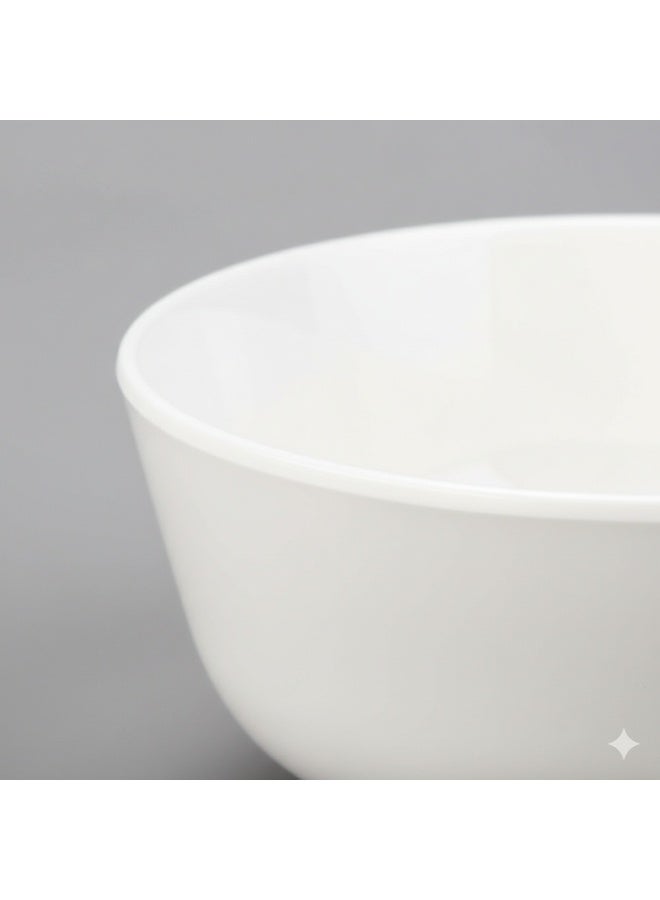 مودا كوتشينا وعاء مستدير - وعاء ميلامين أبيض مقاس 11.5 سم - Image 3