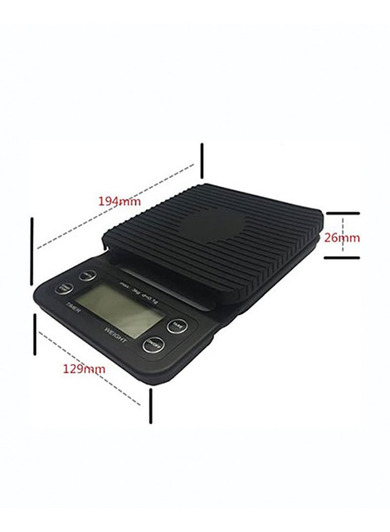 Precise Max Digital Coffee Scale, Black - Image 2