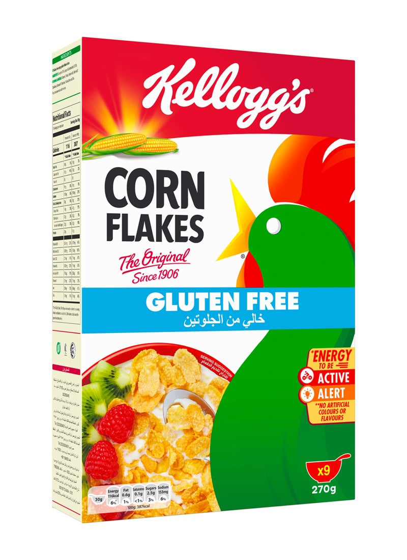 Kellogg's Corn Flakes Gluten Free 270g - Image 1