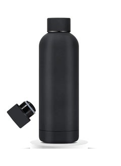 750 ml Water Bottle Stainless Steel, Drinking Thermos Double Wall Insulated Water Bottles for Hot and Cold Water Men Women School Metal Water Bottle for Gym Office Water Bottle