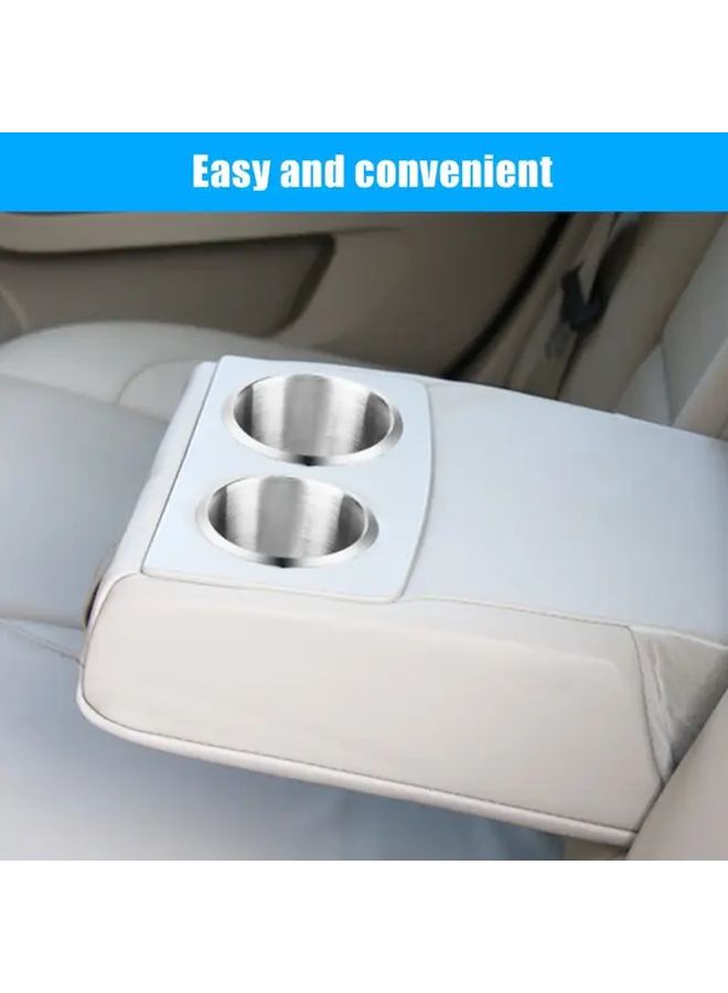 4 Pcs Stainless Steel Cup Holder Anti Corrosion Durable Silver Color For Car Ship Truck RV Ocean - Image 5